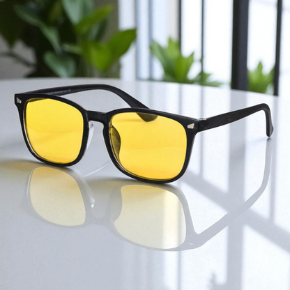 Ember's Blue Light Glasses - Yellow